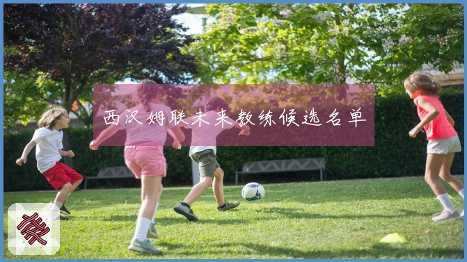 西汉姆联未来教练候选名单